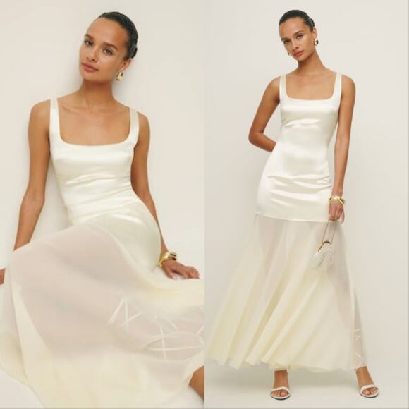 Reformation Dresses & Skirts - New Reformation Zaire Silk Dress
